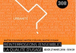 Lancement d'Urbanité à la Maison de l'Architecture d'Aquitaine
